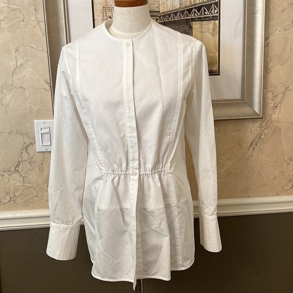 TOME White Long Sleeves Shirt size 6 - Picture 5 of 8